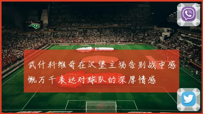 武什科维奇在汉堡主场告别战中感慨万千表达对球队的深厚情感
